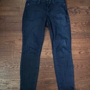 PAIGE Blue Skinny Jeans Classic Fit Verdugo Crop